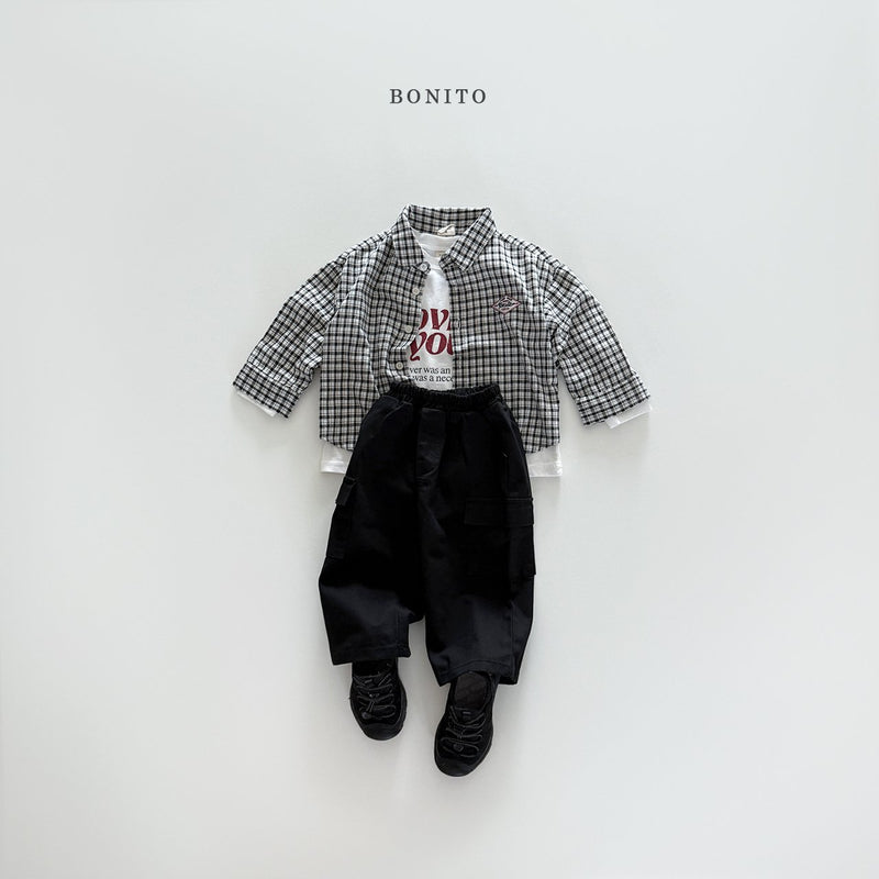 bonito / straight cargo pants【for kids&Jr.】