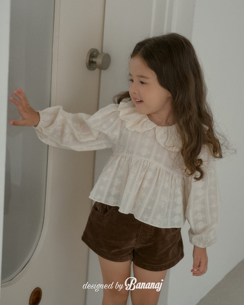 bananaj / roman blouse【for kids & jr.】