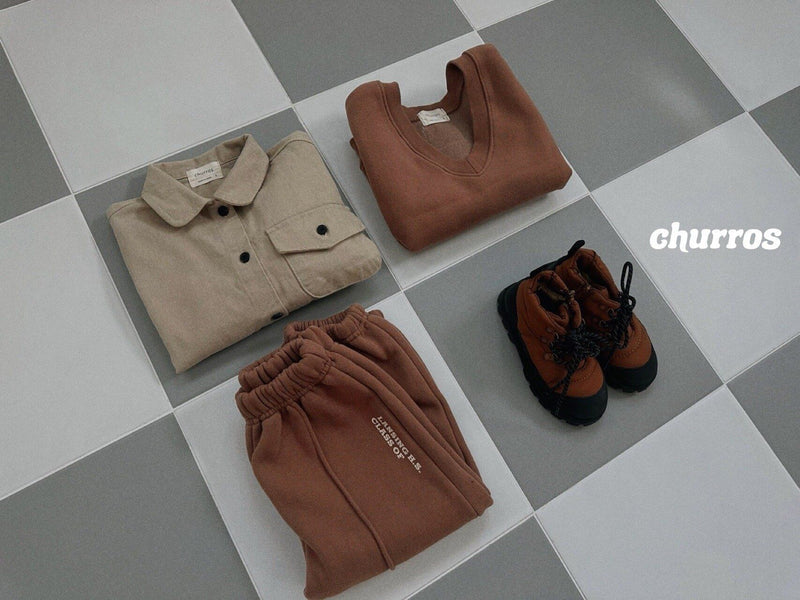 churros / pin tuck jogger pants 【for kids , jr】