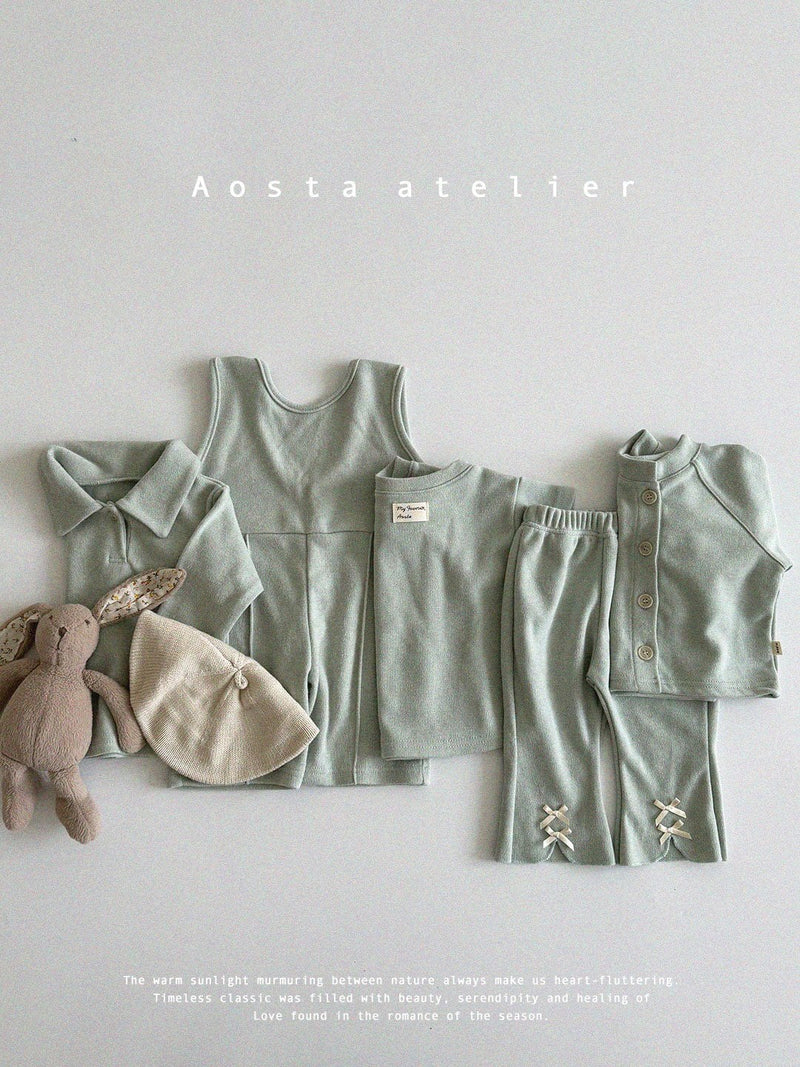 aosta / classic ribbon pants【for baby &kids】