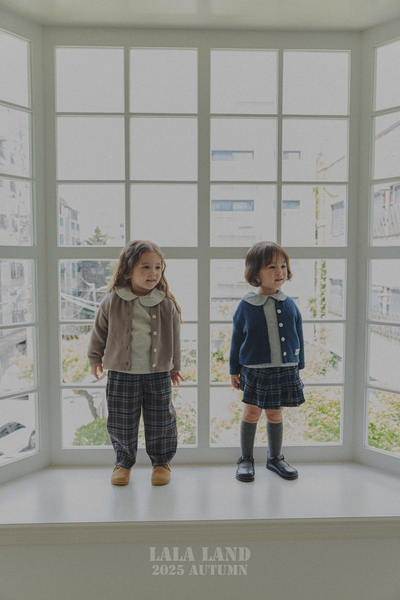 lalaland / lala check skirt【for kids】