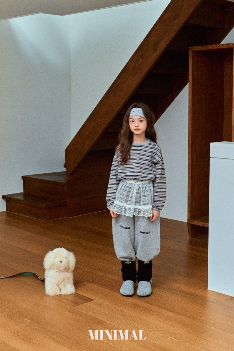 minimal / edition pantse【for kids &Jr.】