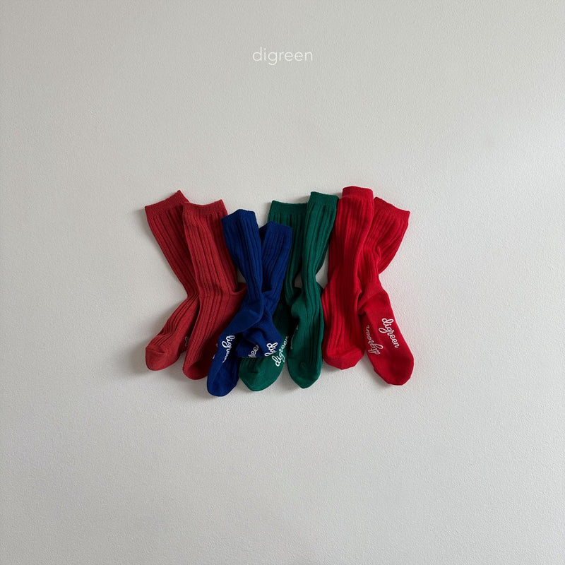 digreen / vivid socks