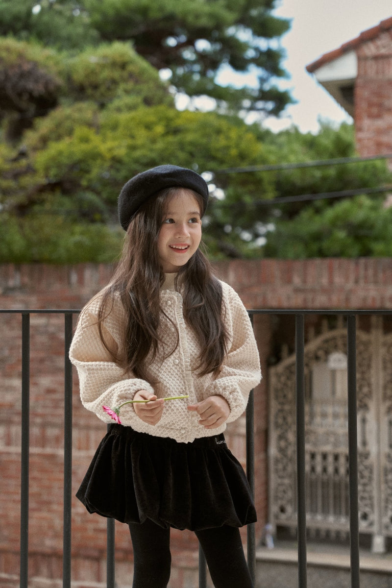 momo ann /  knit cardigan【for kids &Jr.】