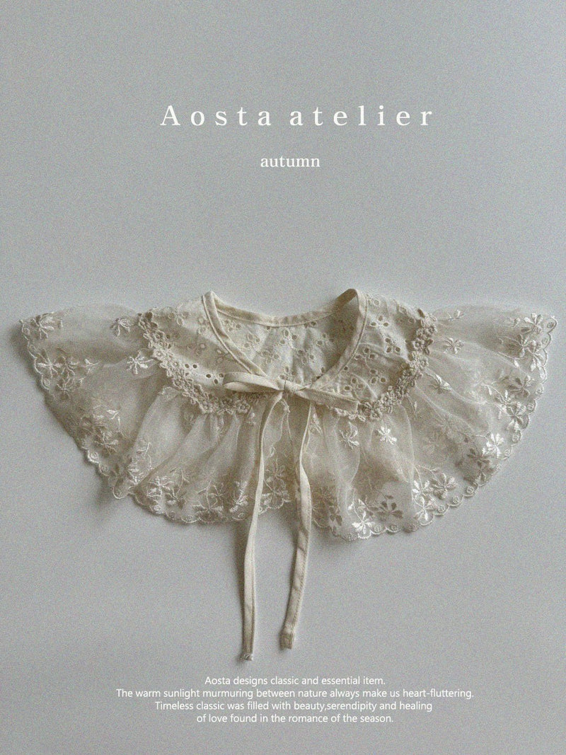 aosta / lace cape