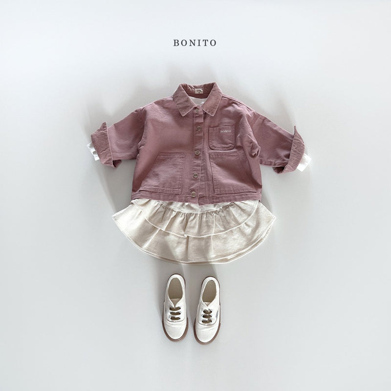 bonito / golden color jacket【for kids&Jr.】