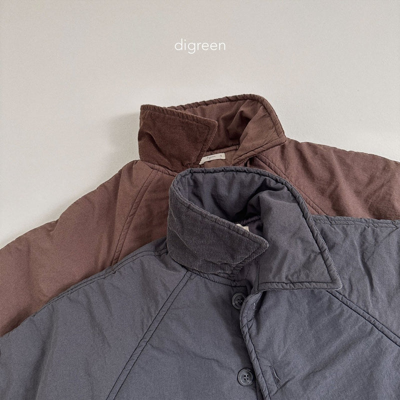 digreen / padded coat