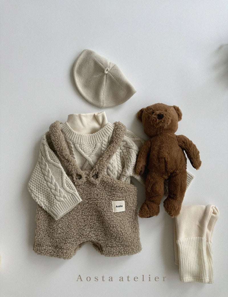 aosta / tete bear overall