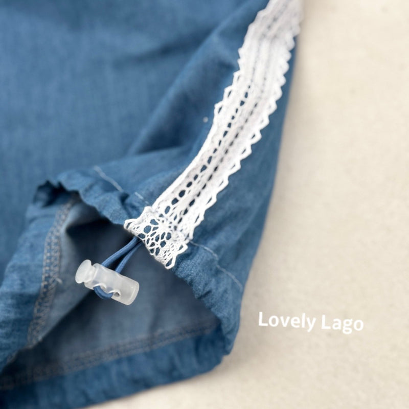 lago / pin tuck string pants【for kids, jr &mom】