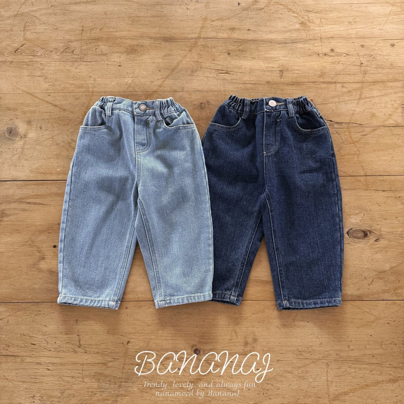 bananaj / winter denim pants【for kids & jr.】
