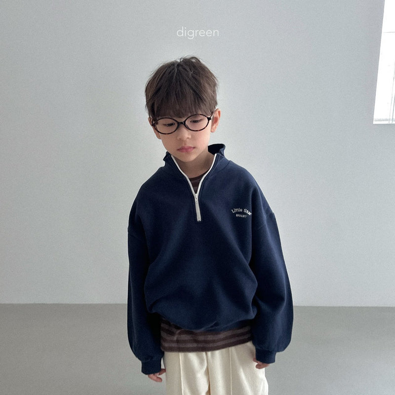 digreen / little zip-up【for kids】