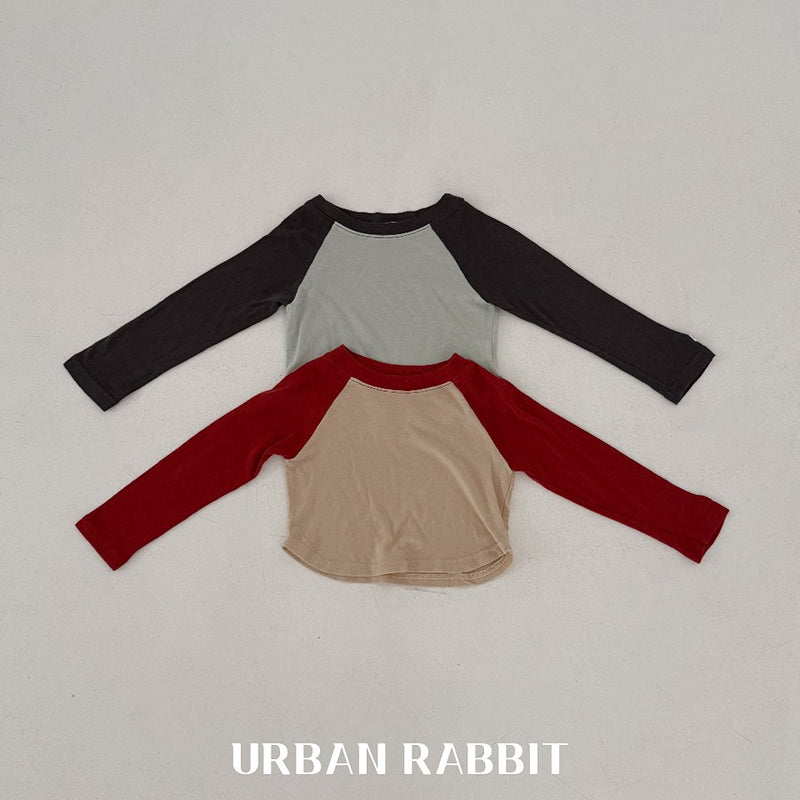 urban rabbit / round raglan t-shirt【for kids & Jr.】
