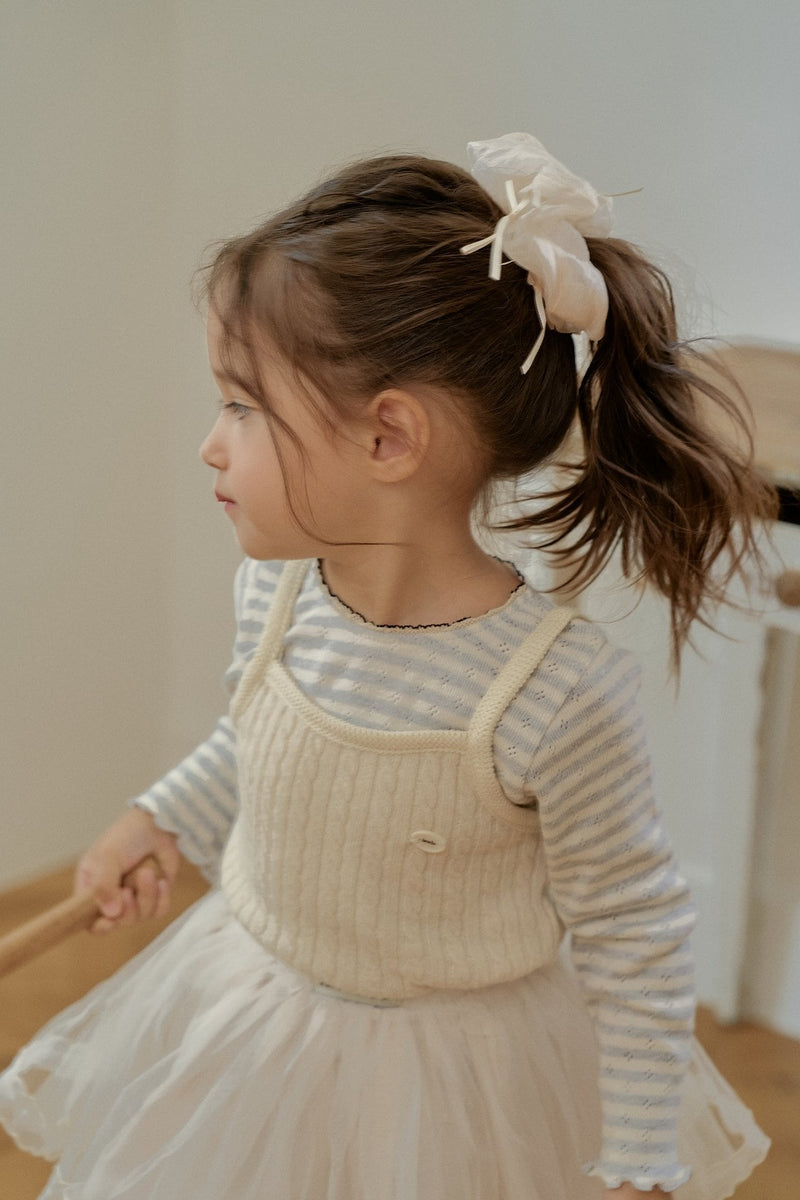 momo ann / knit bustier【for kids】