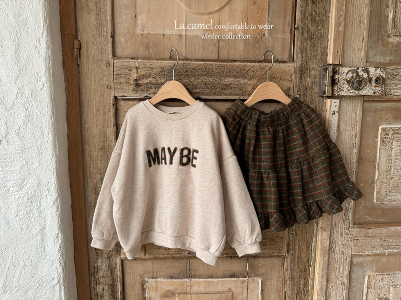 la camel  / maybe skirt