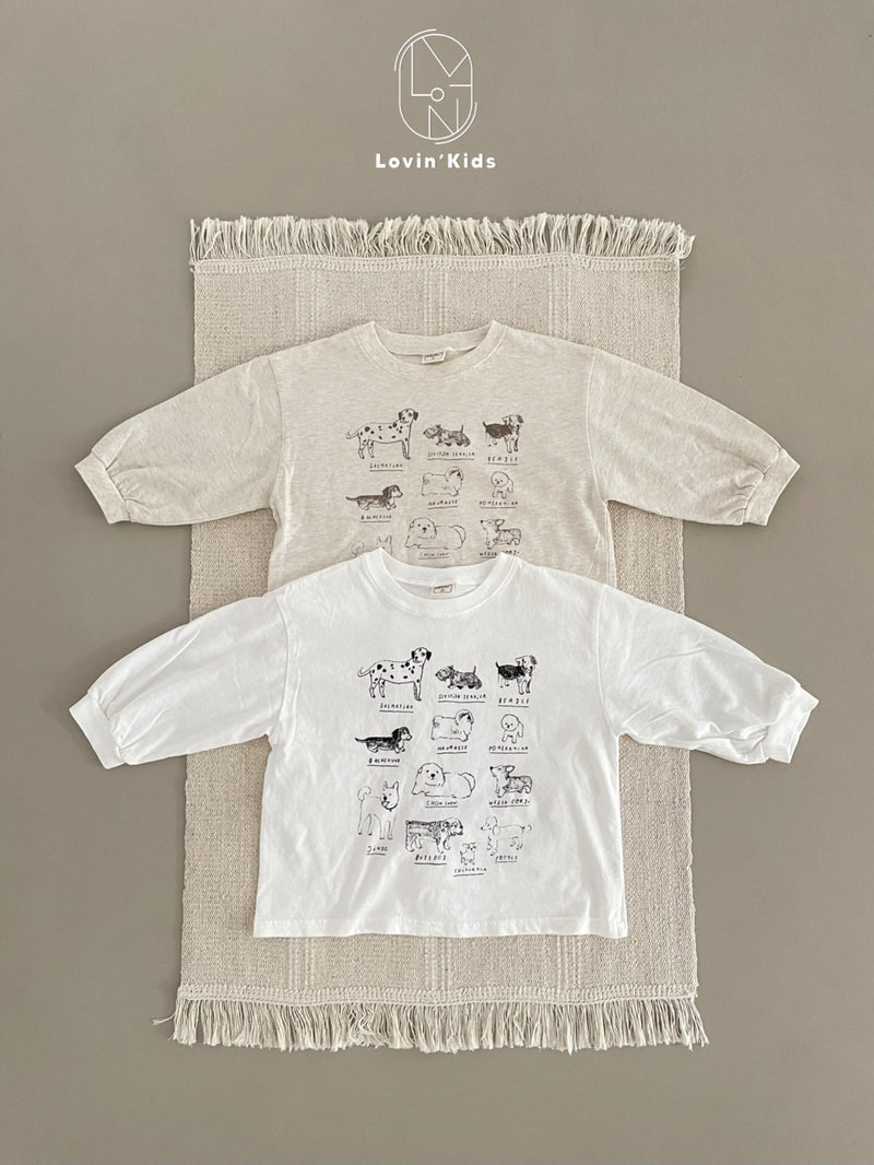 lovin / papirop t-shirt【for kids】