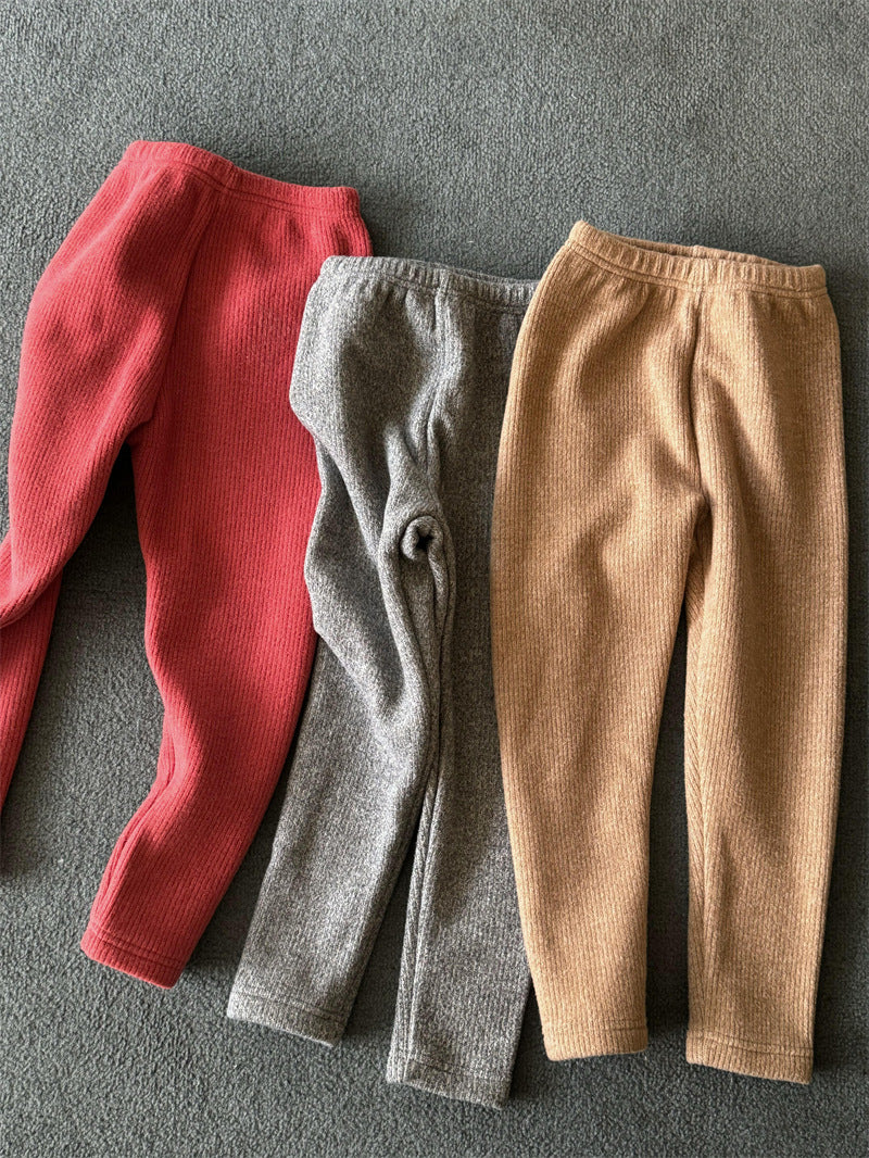 cheng le  / brushed leggings 【for kids , jr】