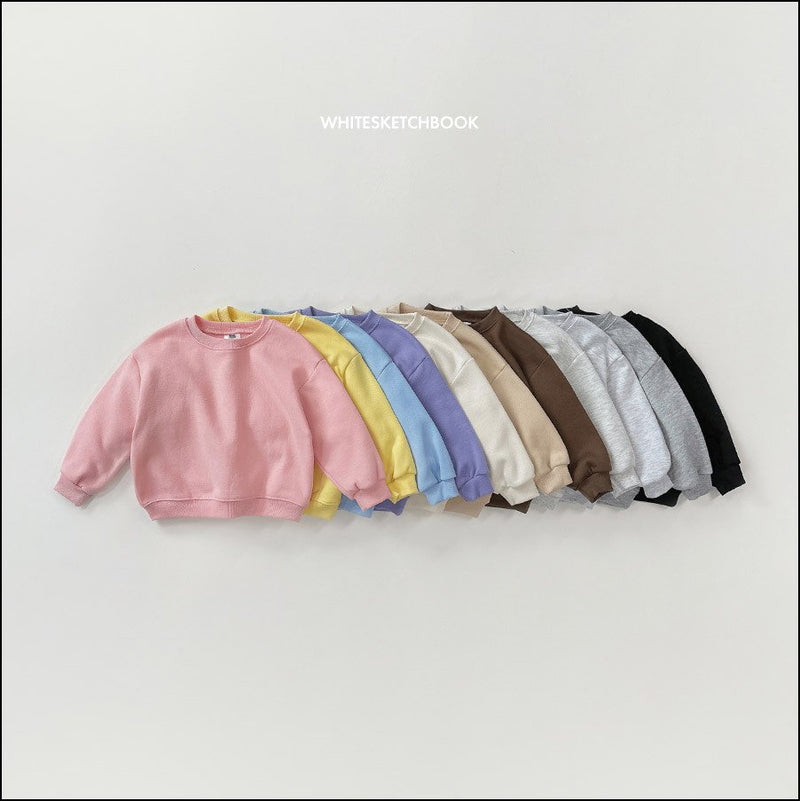 white sketch book /  warm basic pants【for kids&Jr.】