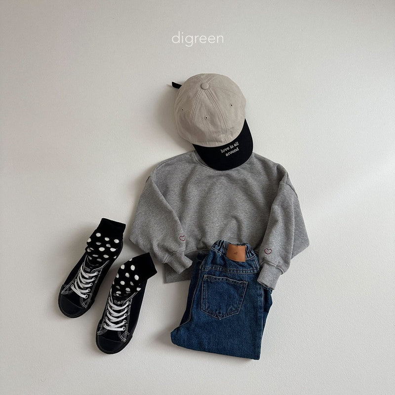 digreen / crop heart mtm