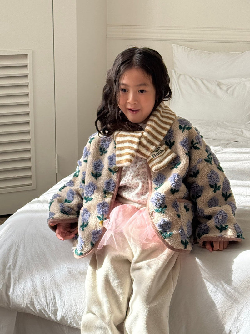 bonbon butik / floral jacket【for kids & jr.】