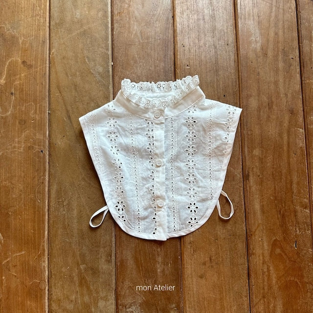mon atelier / fake frill blouse