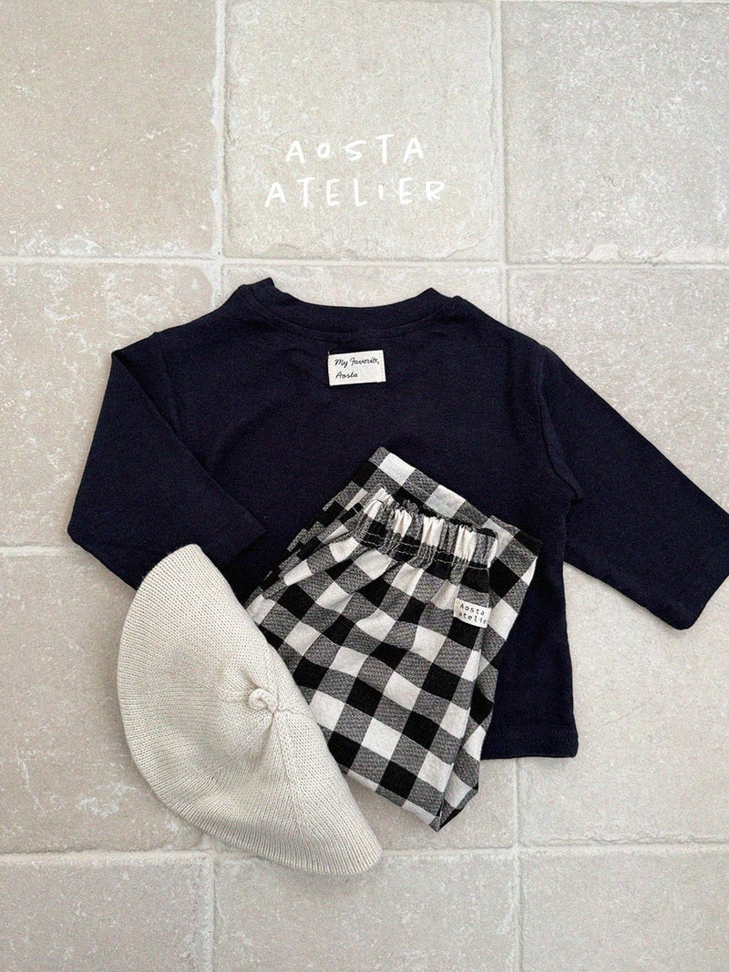 aosta / essential tee【for baby &kids】