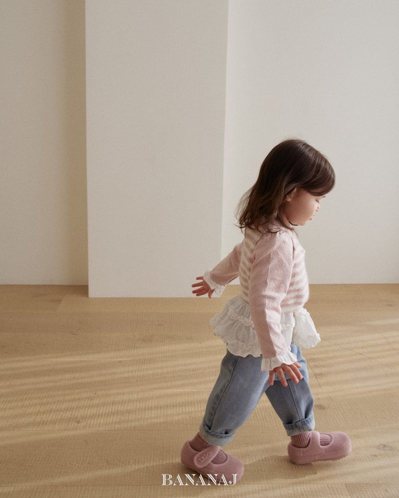 bananaj / winter denim pants【for kids & jr.】