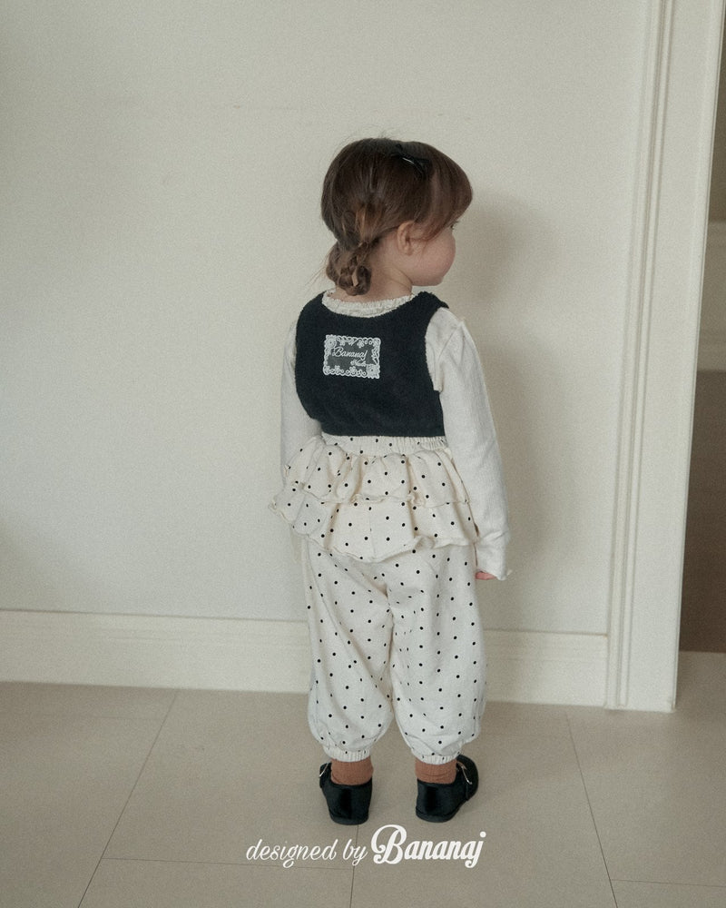 bananaj / mongsil vest【for kids & jr.】