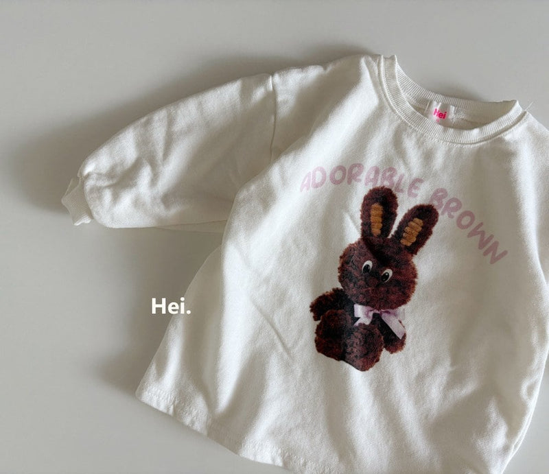 hei. / rabbit and girl tee 【for kids】
