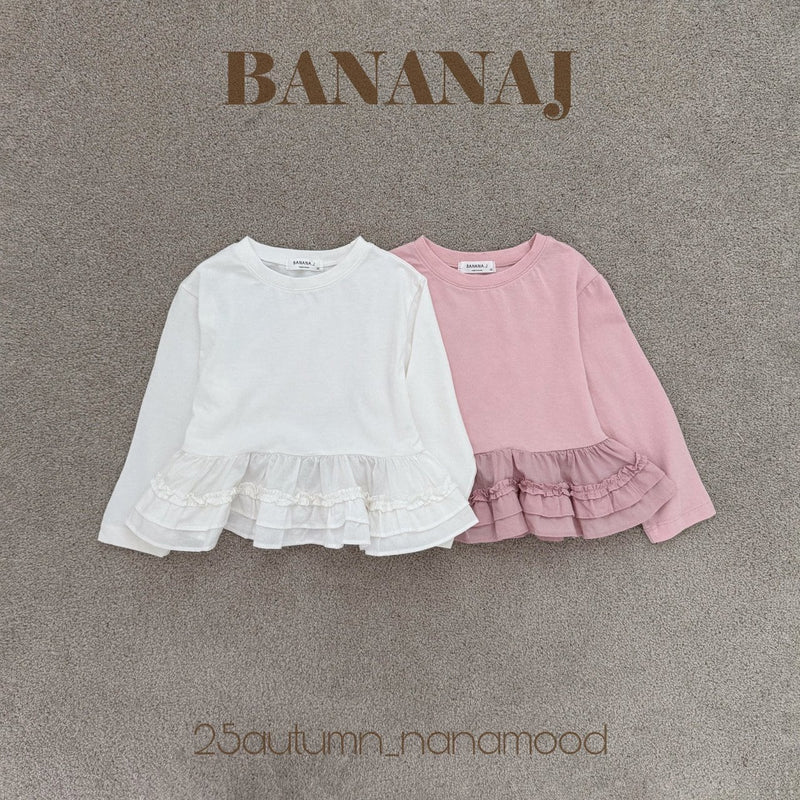 bananaj / lopple poin tee【for kids & jr.】