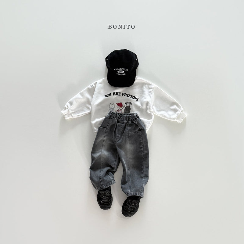 bonito / cut brush denim【for kids&Jr.】