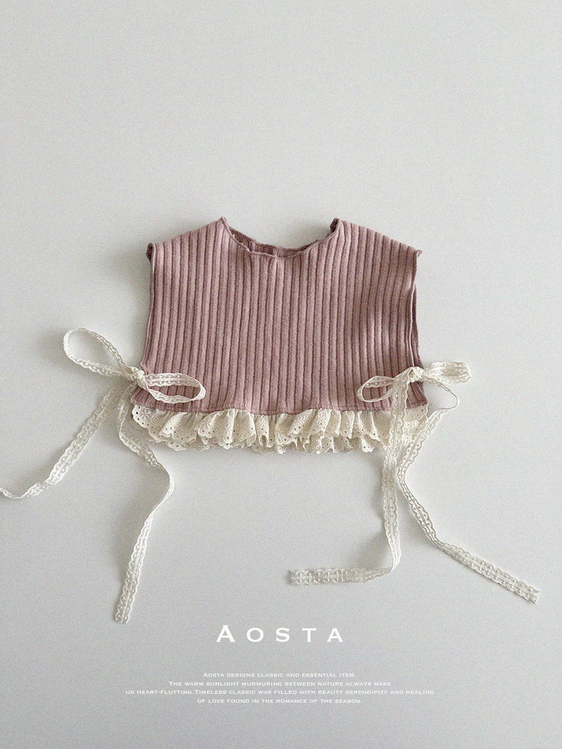 aosta / camellia frills vest