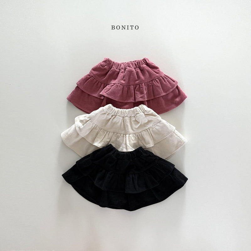 bonito / corduroy skirt【for kids&Jr.】