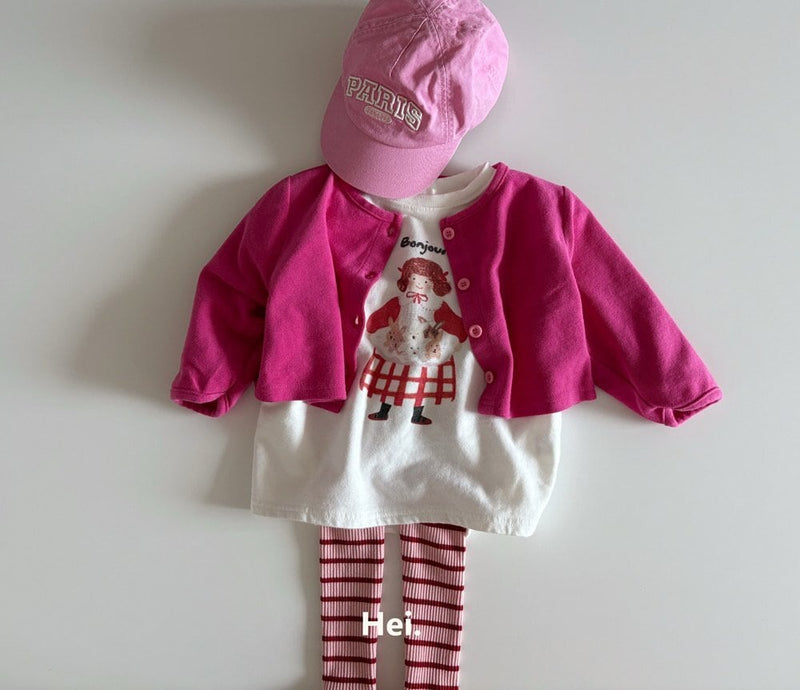 hei. / stripe leggings【for kids】