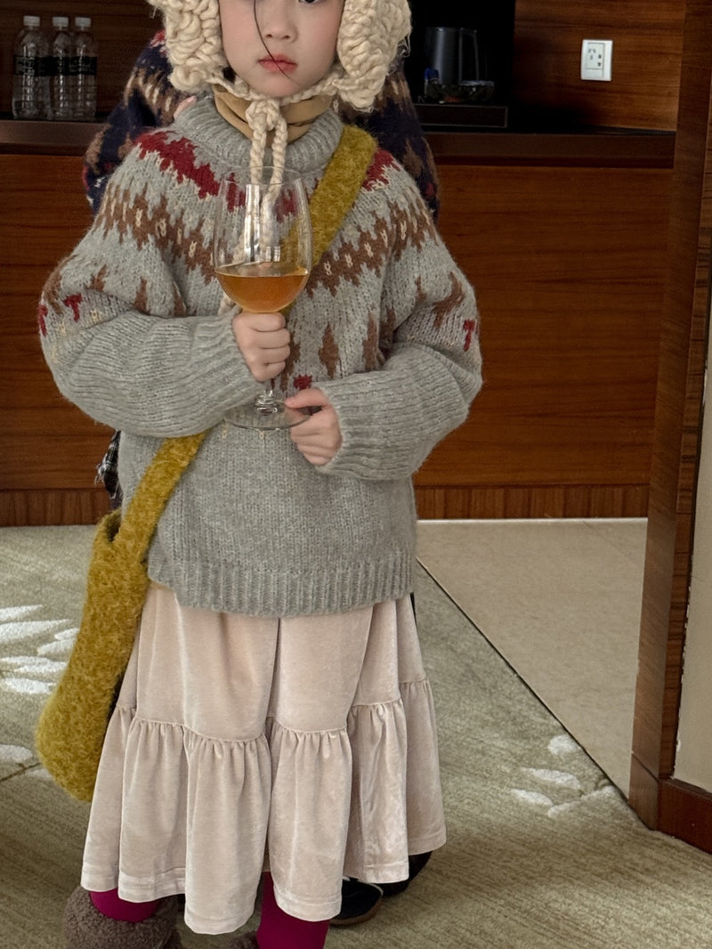 Nordic knit 【for kids&Jr.】