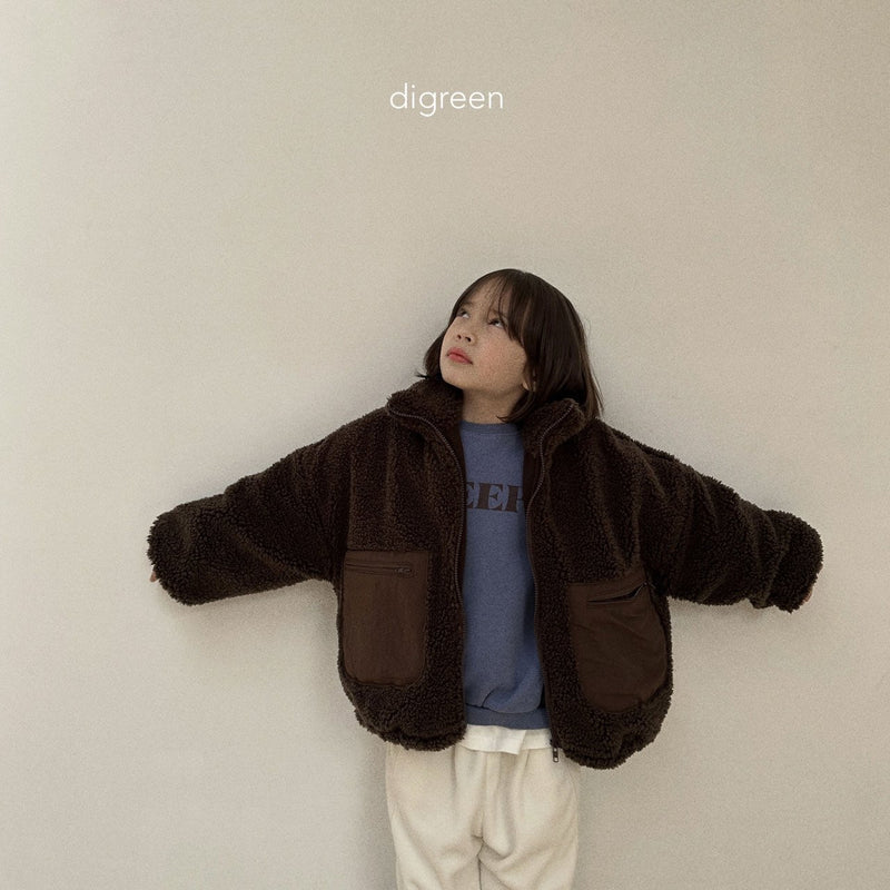 digreen / pompom jumper