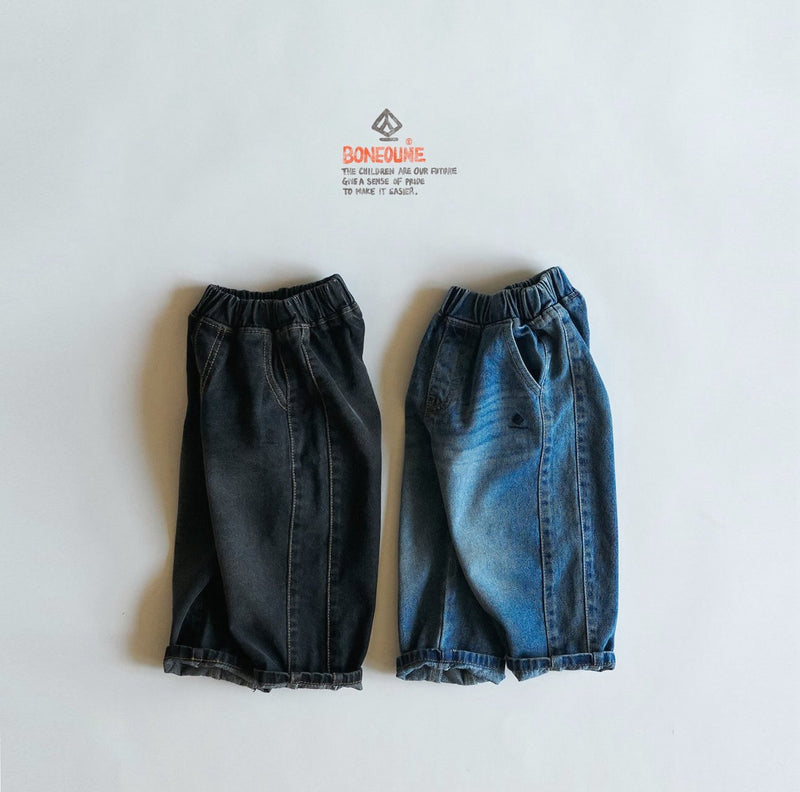 boneoune / side denim pants【for kids, Jr. 】