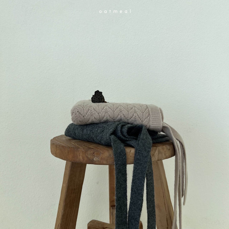 oatmeal /  las vest warmer