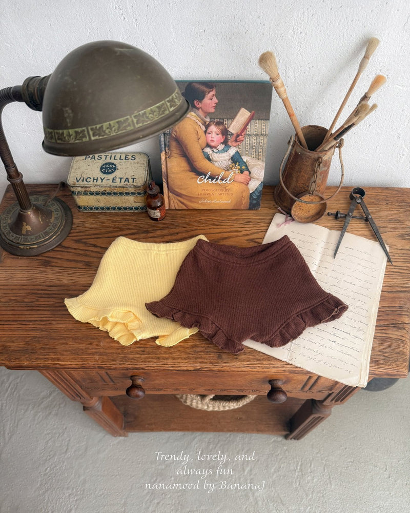 nanamood by banana.j / bebe knit frill pants【for baby】