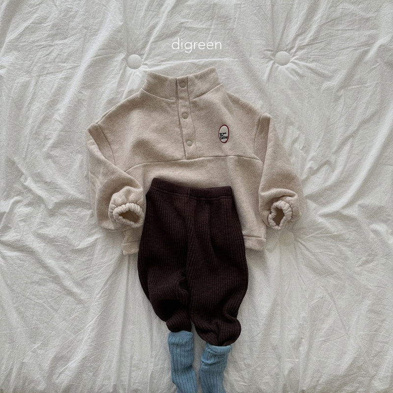 digreen / knit jogger pants
