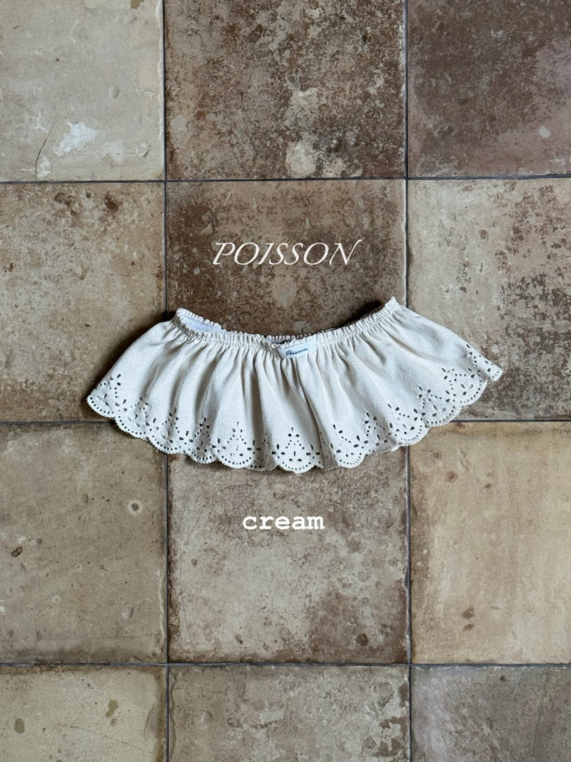 poisson / swade layered skirt【for kids &Jr.】