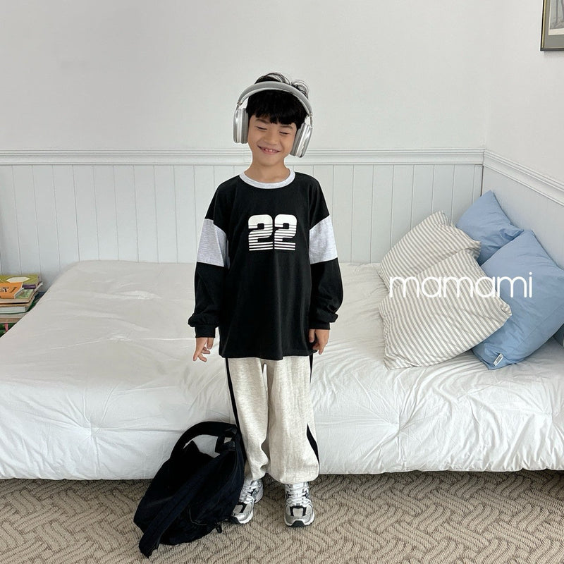 mamami / line jogger pants【for kids & jr.】