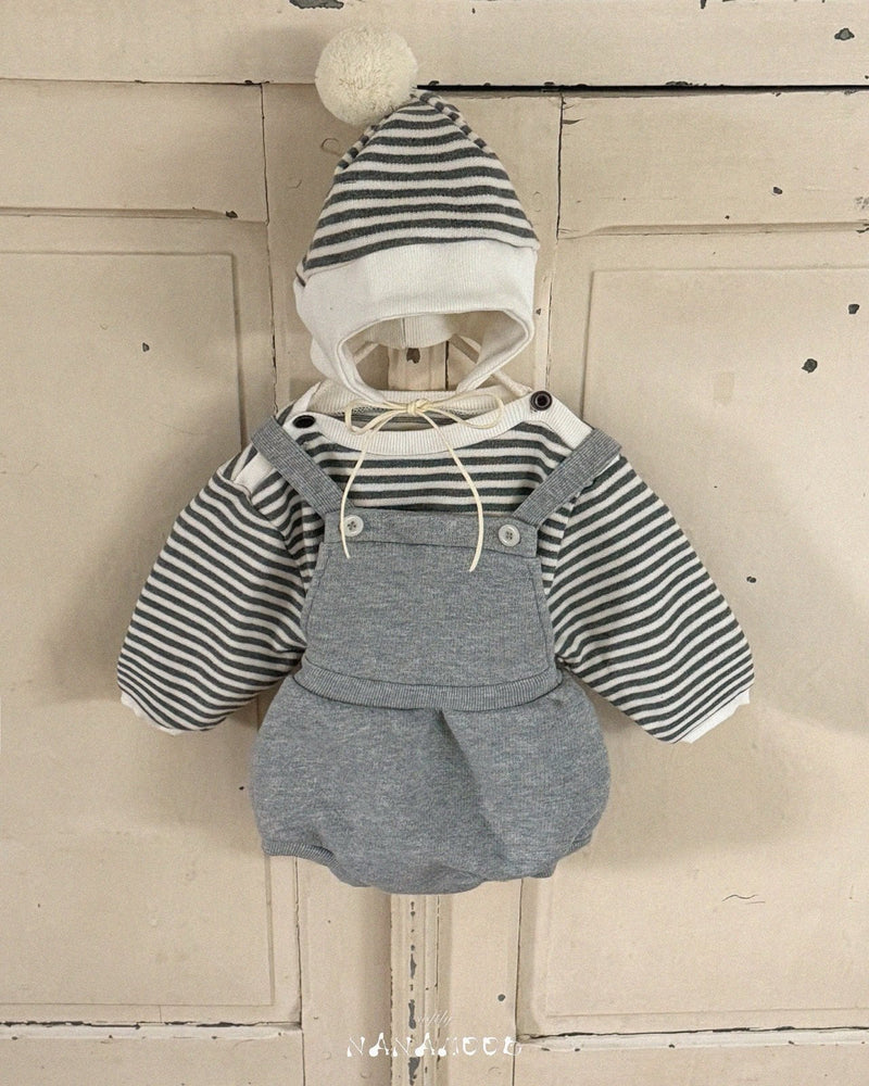 nanamood by bananaj / marine stripe bonnet【for baby】