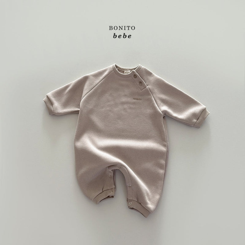 bonito /  knit raglan suit【for baby】