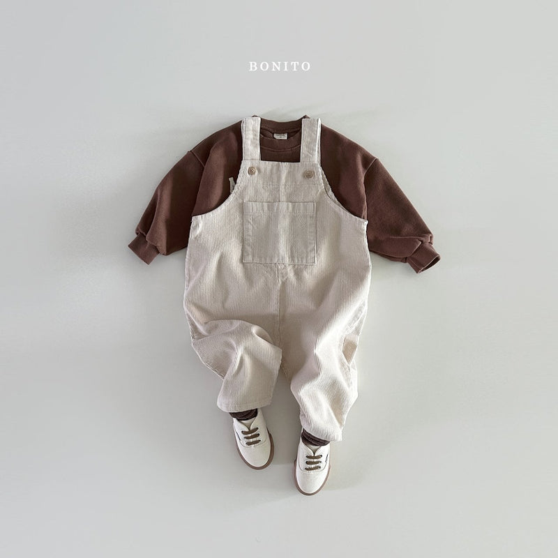 bonito / corduroy overall