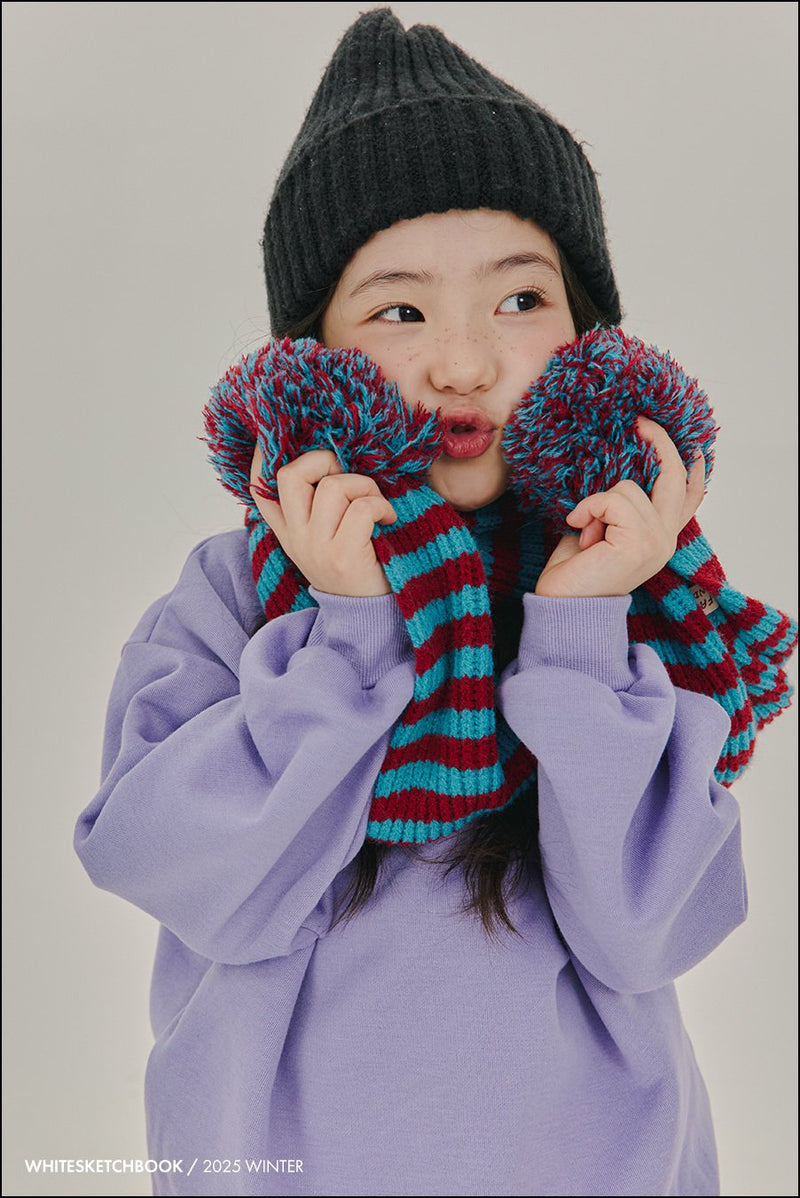 white sketch book / bosong jogger pants【for kids&Jr.】