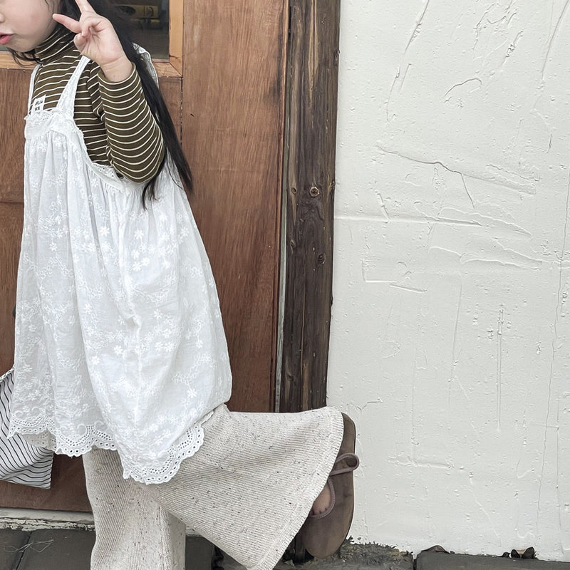 knit slacks pants【for kids , jr】