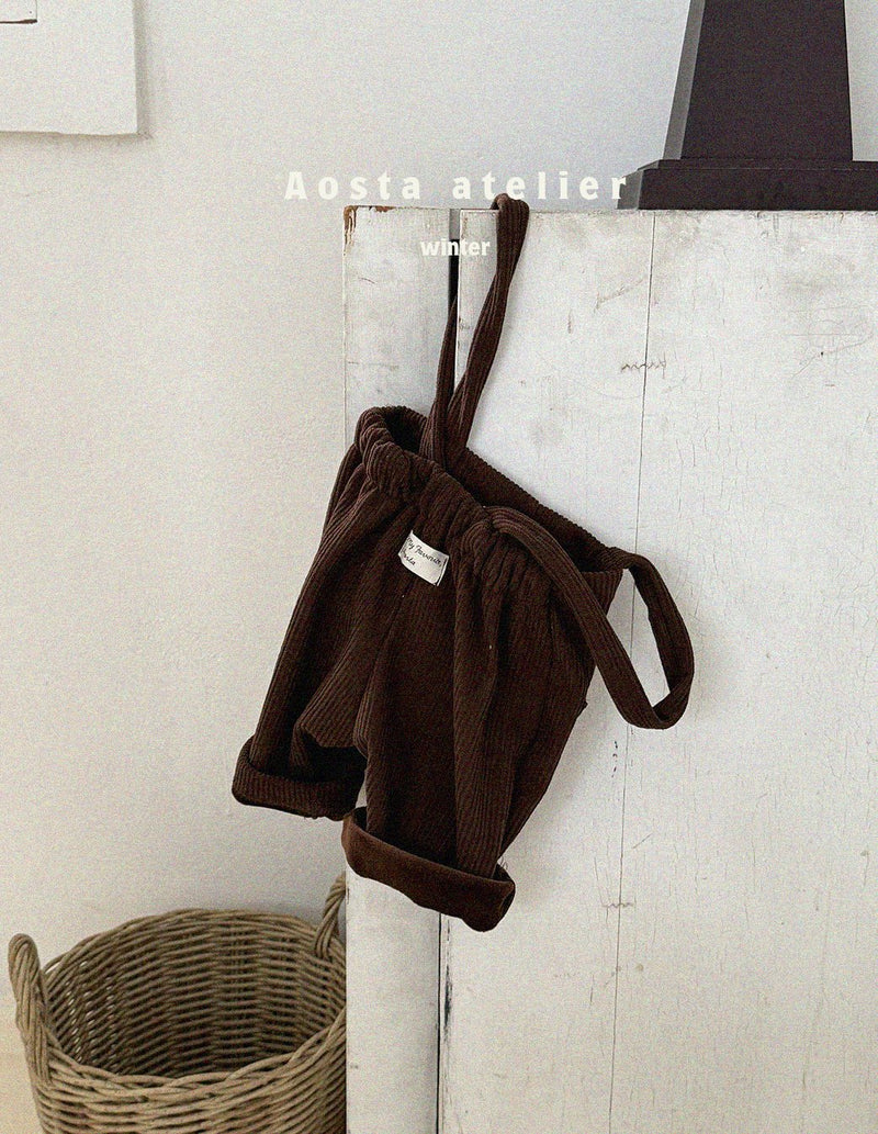 aosta / corduroy suspenders