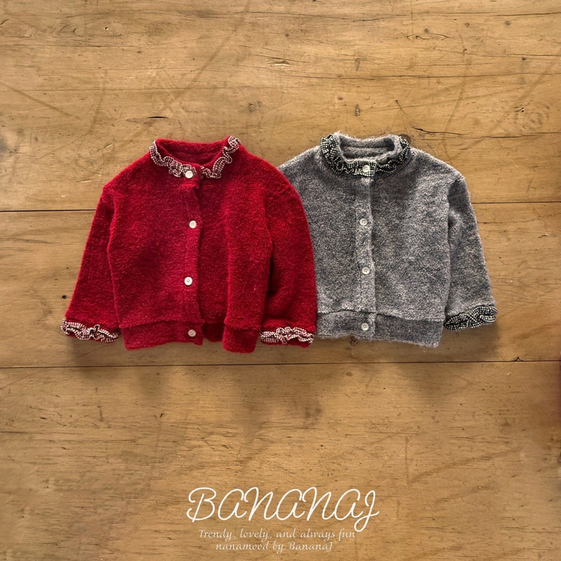 bananaj / jelly cardigan 【for kids & jr.】