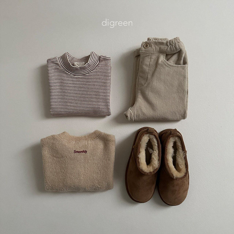 digreen / plip half neck tee