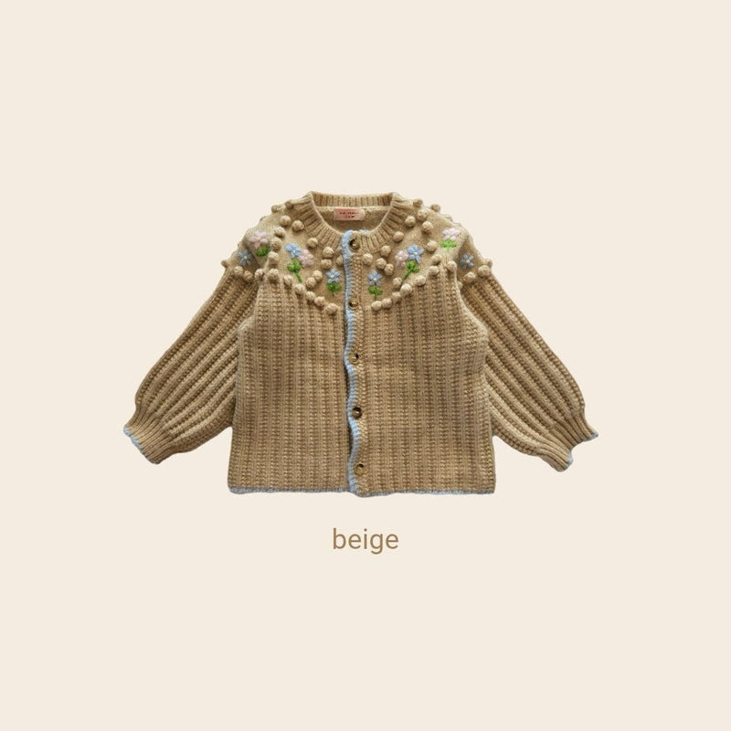 by mimi  / popcorn cardigan【for kids,Jr. 】